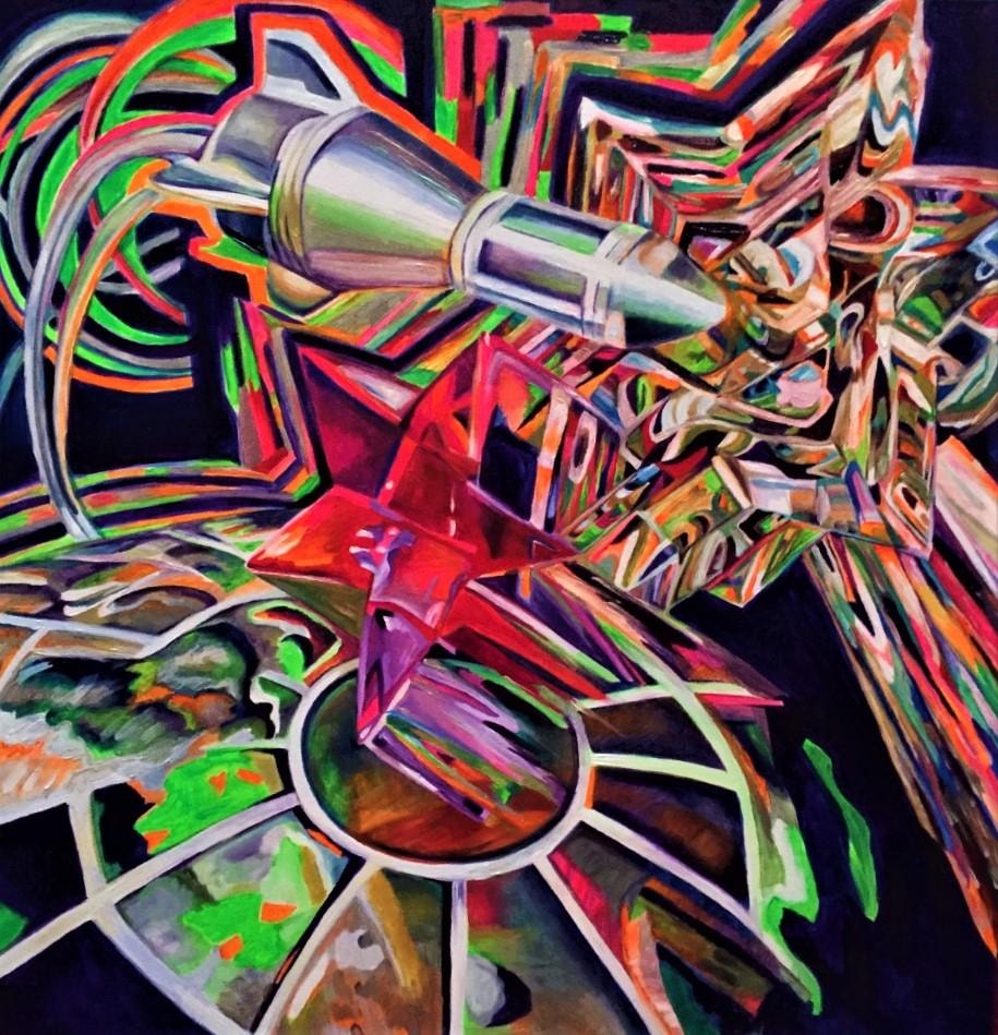 Crystal Series artwork by Carol Scott
