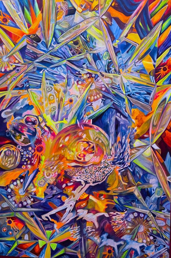 Crystal Series artwork by Carol Scott