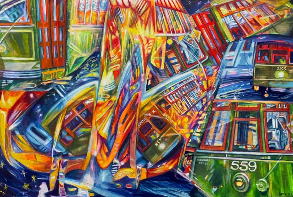 Crystal Series artwork by Carol Scott