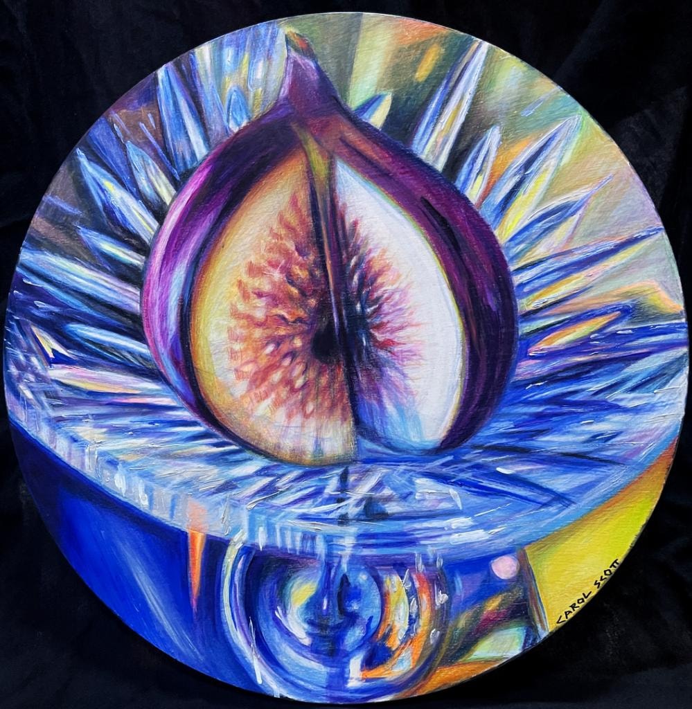 Crystal Series artwork by Carol Scott