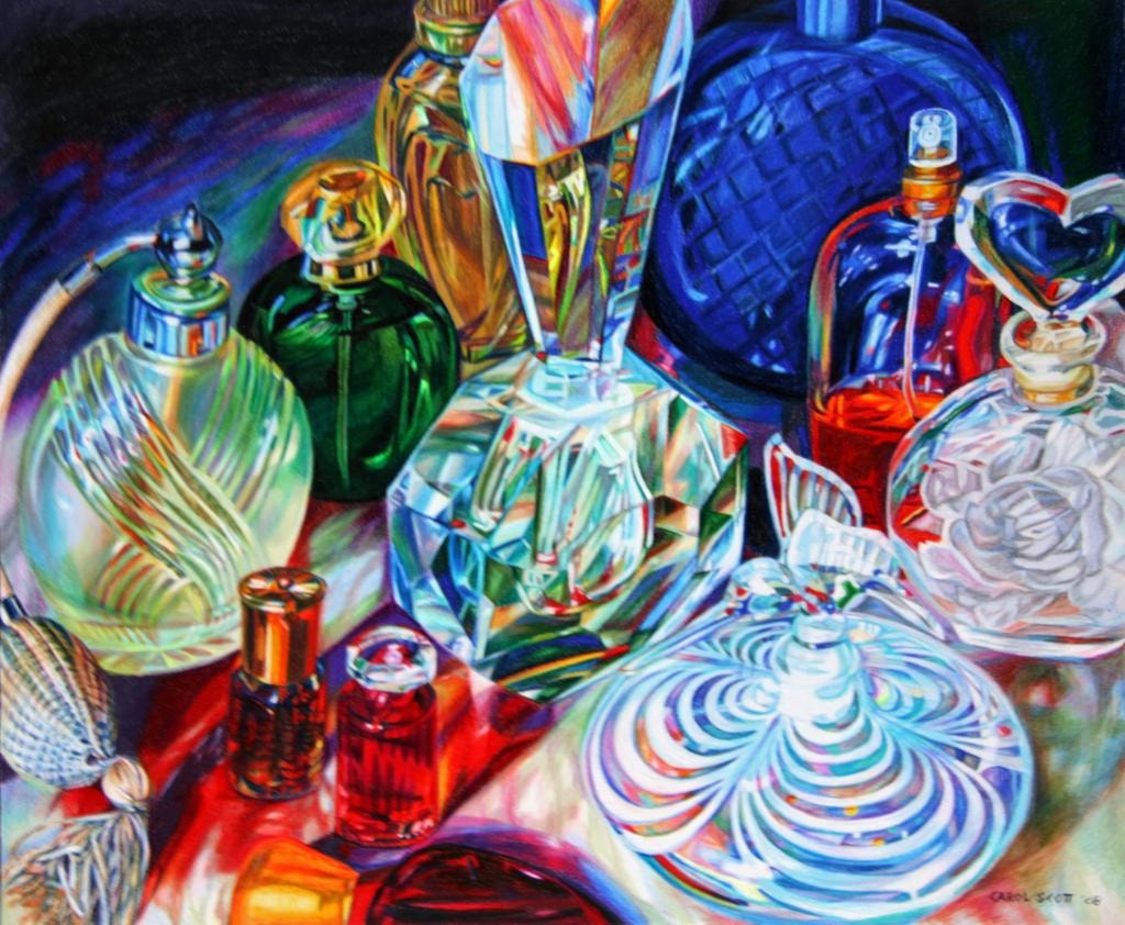 Crystal Series artwork by Carol Scott