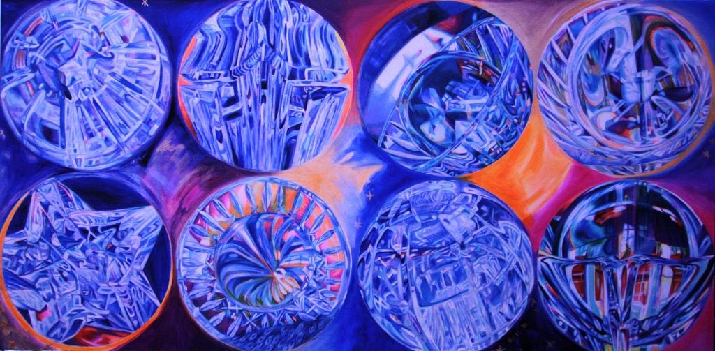 Crystal Series artwork by Carol Scott