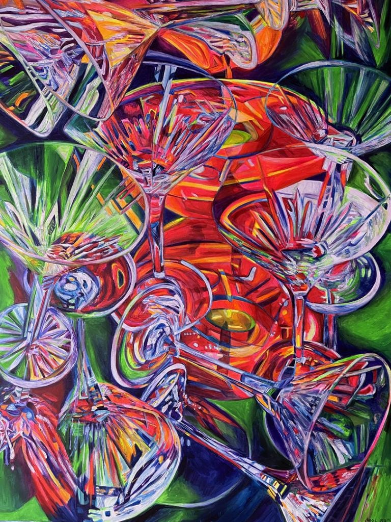 Crystal Series artwork by Carol Scott