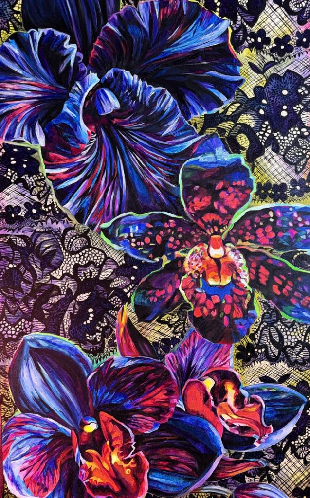 Crystal Series artwork by Carol Scott